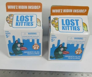ZWEI Lost Kitties Serie 2 Milchkartons NEU Blindbox Überraschungspaket Katzen - Bild 1 von 5