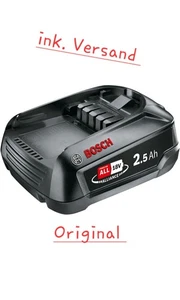BOSCH Akku 2,5 Ah 18 V Li-ion Power For All Alliance 🔥AKTION🔥 ink. Versand😱 - Bild 1 von 3