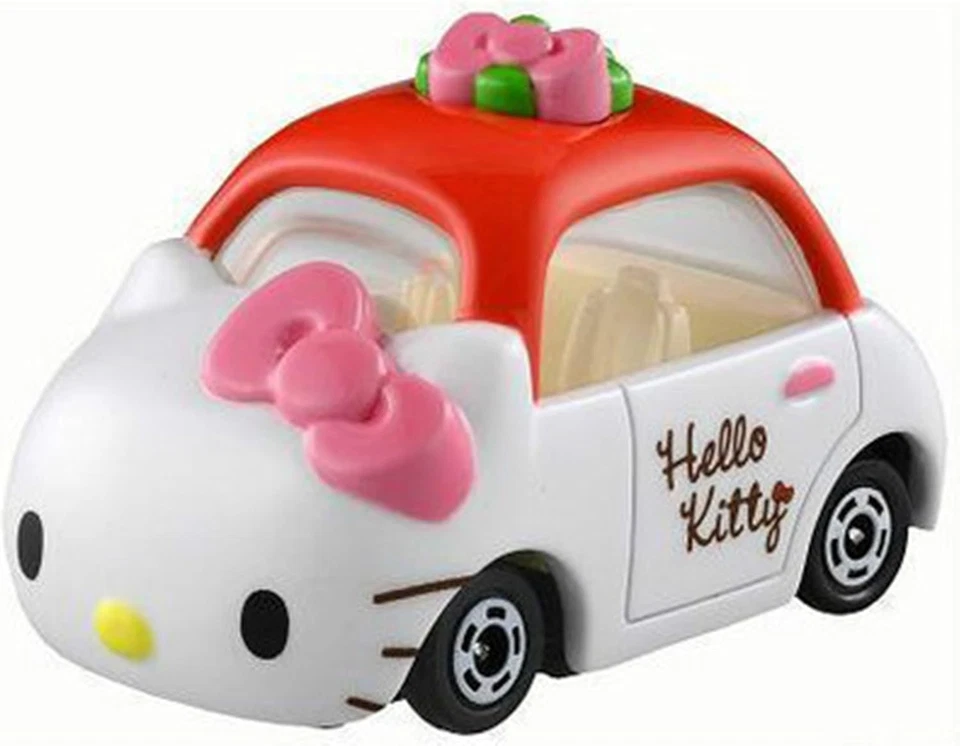 Takara Tomy Dream Tomica No.152 Hello Kitty Mini Car Toy - Image 1 of 3