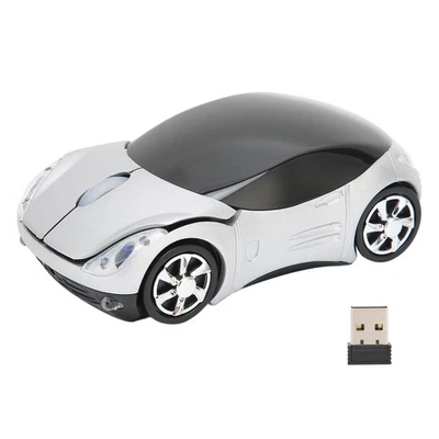 2.4Ghz Wireless Car Mouse Smart Connection 3D Sports Car Styling Gaming Mo LS - Image 1 of 4