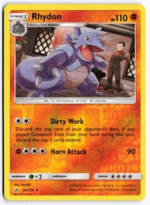 Rhydon Uncommon SM - Unbroken Bonds 94/214 LP - Imagen 1 de 2