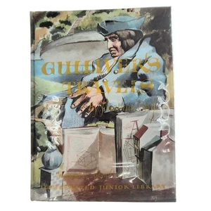 Gulliver's Travels by Jonathan Swift Junior Library 1947 Hardcover Children Book - Picture 1 of 13