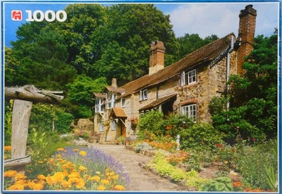 Jumbo 1000 Piece Jigsaw Puzzle Vintage – A Cottage In Sussex – New  - Image 1 of 4