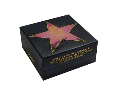 Nuevo Juego Modelo Ford Capri y Granada Estrellas Pantalla Escala 1:43 Corgi CC91991 en Caja Foto 1 de 2