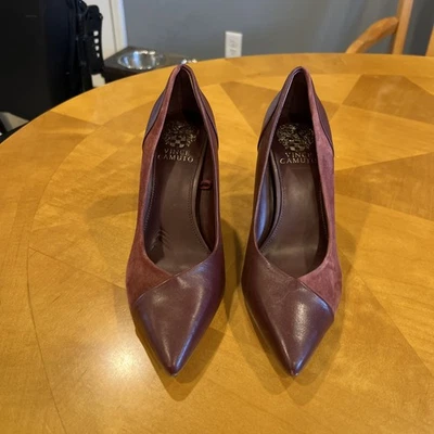 Vince Camuto Women's Leather Pumps Size 7 1/2 M - Image 1 of 4