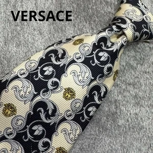 Good condition Versace Men s Tie, Baroque Medusa - Picture 1 of 9