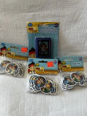 Jake & The Neverland Pirates Birthday Party  Cake Decorations Candle 1 Piece - Image 1 of 4