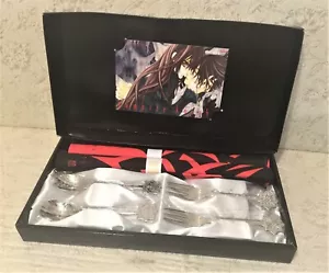 NEW Vampire Knight Spoon & Fork & Lunch Mat Cutlery Collection Official Japan - Picture 1 of 8