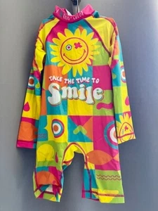 KRIO + FARBE Mädchen Badeanzug UV-Schutz Größe 6-8 mehrfarbig - Bild 1 von 8