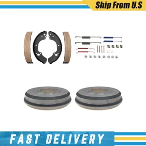 Fits 2001-2004 Isuzu Rodeo Rear Drums Brake Shoes & Hardware Spring Kit - Foto 1 di 6