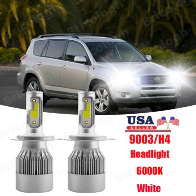 Para Toyota Rav4 2001 2002 2003 2004 2005 - Faro LED Bombillas de haz alto/bajo Cantidad 2 Foto 1 de 4