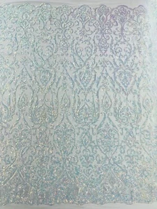 KING DAMASK SEQUIN (By The Yard) - Picture 1 of 87