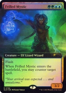 MTG - Frilled Mystic - Borderless Foil - Secret Lair - Magic the Gathering - Bild 1 von 1