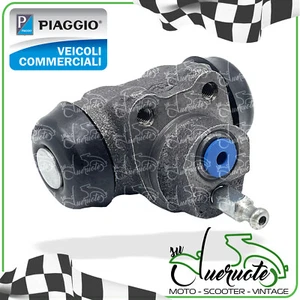 CILINDRETTO FRENO PER APE POKER 420 1990-1997 TAMBURO RUOTA ANTERIORE PIAGGIO - Foto 1 di 4