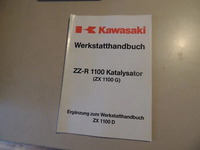 Werkstatthandbuch - Nachtrag Kawasaki ZZ-R 1100 ZZR 1100 Katalysator (ZX1100G) - Bild 1 von 4