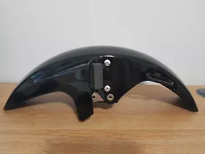 Front Mudguard Fender Black Suitable for Yamaha YBR125 YBR 125 - Picture 1 of 7