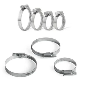 Schellen Schlauchschellen 120 - 140 mm 10 Stück Klemmschellen Schneckengewinde - Bild 1 von 1