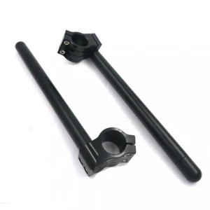 CNC Bike Handle Bar Black for Suspension Fork-Mountain Bike Handlebar Aluminum - Picture 1 of 9