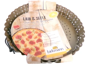 Birkmann Quicheform, Tarte Form, Obstkuchenform, Antihaftbeschichtete Backform, - Bild 1 von 12