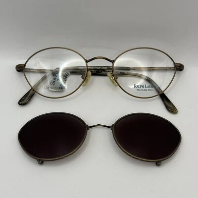 Gafas de sol Polo Ralph Lauren 604 Italia marcos marrones con clip 46 18 130 Foto 1 de 4