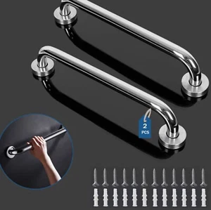 2er/Set Haltegriff Wannengriff Wandgriff Duschgriff Handgriff EDELSTAHL 30cm - Bild 1 von 12