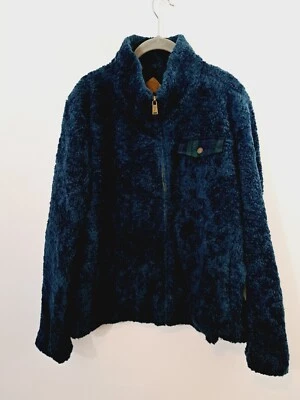 Pendleton Azul Difuso Cremallera Completa Estampado Tartán Forro Y Bolsillo Talla XL Foto 1 de 4