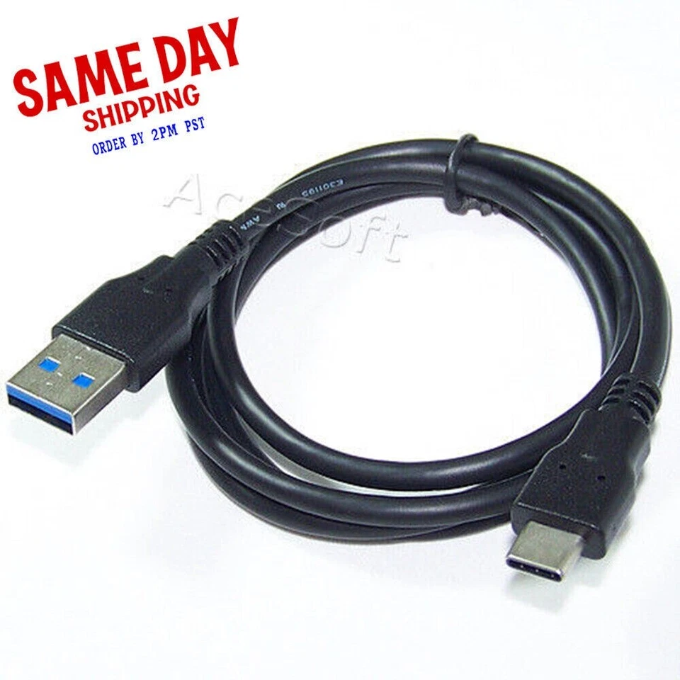 Brand NEW Type C USB 3.1 to USB 3.0 Male Cable for Motorola Moto Z2 Force XT1789 - Image 1 of 1