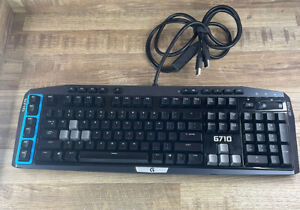 Logitech G710 Blue Mechanical Gaming Keyboard with Cherry MX Blue Switches