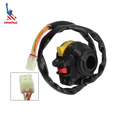 Left Handlebar Switch Start Stop Headlight For Suzuki Ozark 250 LT-F250 2002-14 - Image 1 of 4