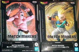Dragon Ball Z Super Saiyan 3 Gotenks VS Majin Buu Set Match Makers DBZ - Picture 1 of 4