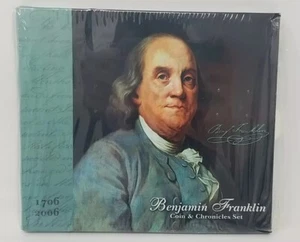 2006 Benjamin Franklin Coin & Chronicles Commemorative Set Sealed #0946 - Picture 1 of 5