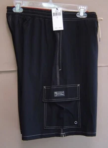 NWT $85 POLO RALPH LAUREN Mens L KAILUA 8.5" SWIM TRUNK BOARDSHORT Black - Imagen 1 de 3