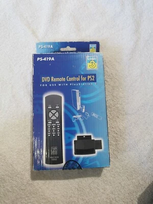 Original Logic 3 PS2 PS419A DVD Remote, Sealed In Box Brand New - Image 1 of 4