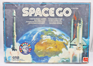 Vintage SPACE GO - Le jeu de l'Europe spatiale - édition Jumbo de 1984 NEUF