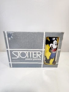 Stotter Disney set 6 bicchieri in plastica Topolino NOS vintage  - Foto 1 di 18