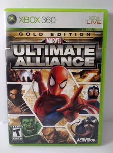 Marvel Ultimate Alliance Gold Edition XBOX 360 Original Case Only NO GAME!! - Picture 1 of 5