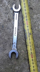 Antique collectible France FACOM NO.43 special flare nut wrench 3/4" x 5/8" - Imagen 1 de 2