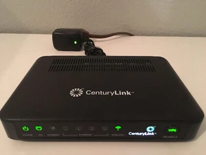 Centurylink ZyXEL PK5001Z DSL Router/Modem Power adapter/ internet Cable - Picture 1 of 5