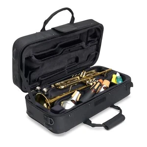 Estuche rectangular Protec Trumpet MAX con almacenamiento de silencio interior, modelo MX301 - Imagen 1 de 7