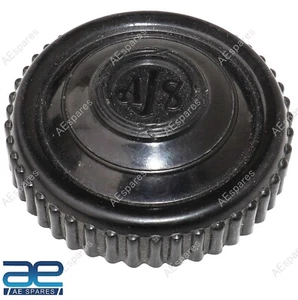 Pour AJS Vélos Amortisseur De Direction Bouton Bakélite Noir 01-7260 017260 GEC - Photo 1/7