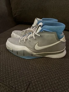 Kobe 1 Uptempo Wht/blue size 11.5 Used - Picture 1 of 9