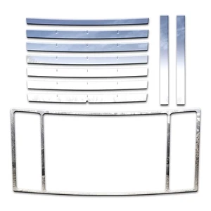 10p Luxury FX Chrome Hood Vent Cover and Handle Trim fit for 03-09 Hummer H2 - Picture 1 of 5