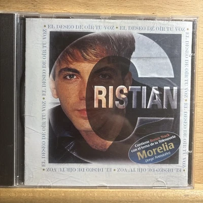 Cristian – El Deseo De Oir Tu Voz CD Latin, Ballad, Synth-pop - Image 1 of 2