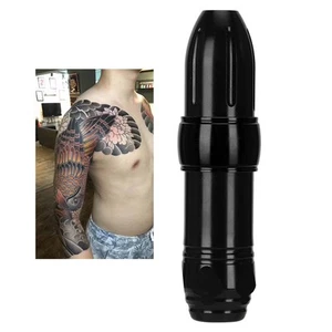 Professional Tattoo Machine Liner Shader Motor Tattoo Pen InterfaceBlack WTD - Picture 1 of 14