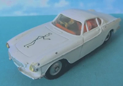 Corgi Toys No.258 Saints Volvo P.1800, Simon Templar (1965-68) Restored.  - Image 1 of 4