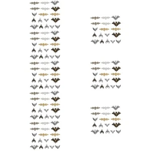 8 Pieces Bat Pendant Miss Decorative Necklace Charms Jewellery Making - Picture 1 of 12