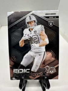 2025 Panini Mosaic Brock Bowers Epic Performers #4 Raiders - Bild 1 von 2