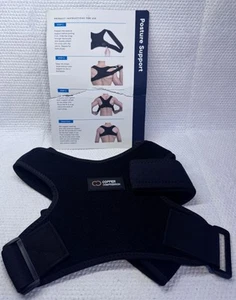 Copper Compression Posture Corrector Men & Women Adjustable Copper Infused S/M - Imagen 1 de 3