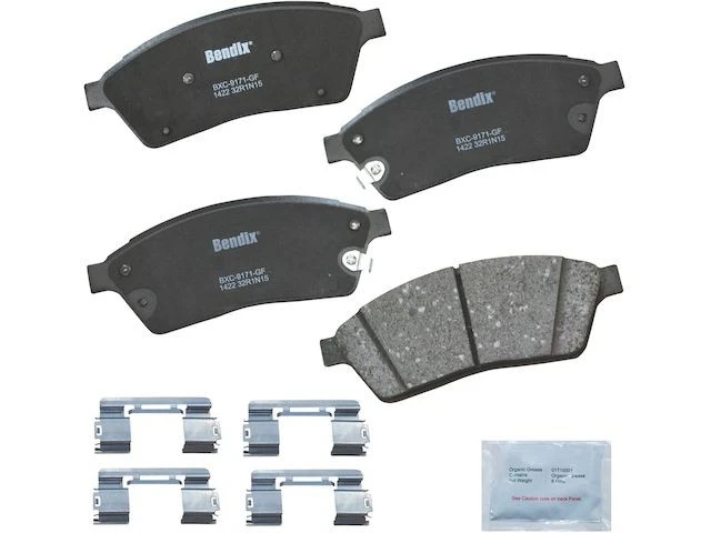 Комплект передних тормозных колодок для 2010-2016 Cadillac SRX 2011 2012 2013 2014 2015 RH941MW - Изображение 1 из 1