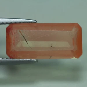 3.74 Cts_Ravishing Best Color_100 % Natural Green Shadow Red Andesine_Brazil - Picture 1 of 3